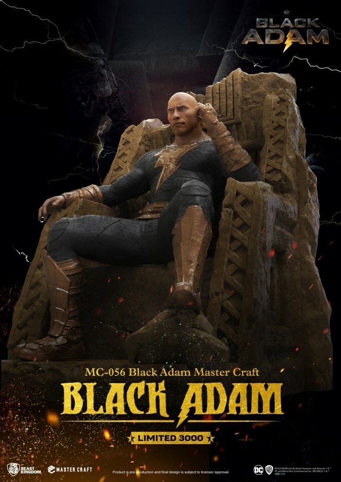 Black Adam Master Craft Beast Kingdom - Imagen 3