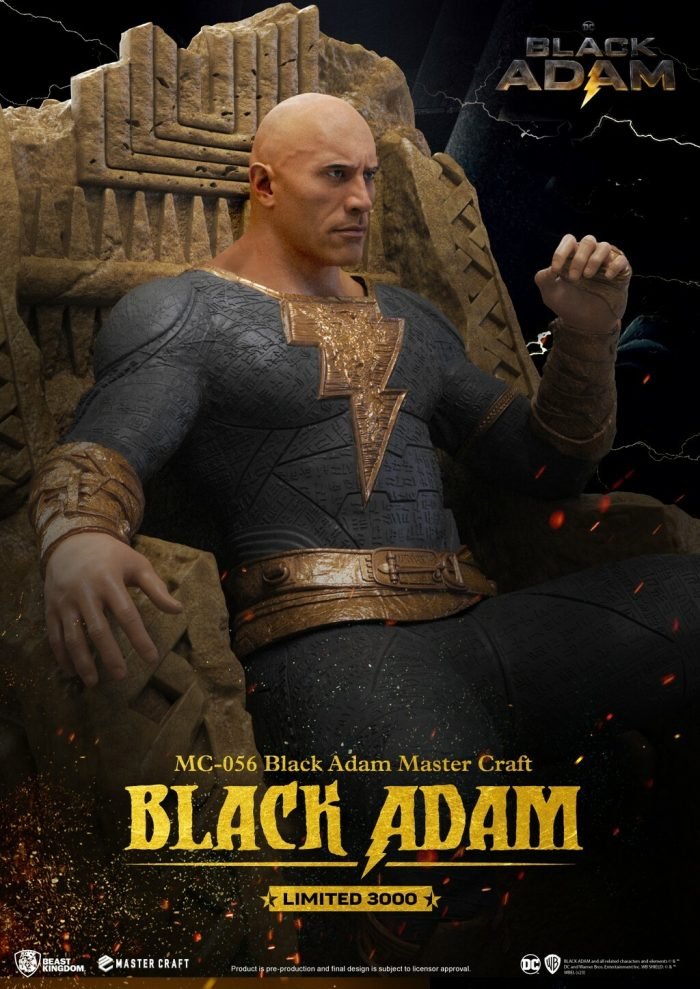 Black Adam Master Craft Beast Kingdom - Imagen 5