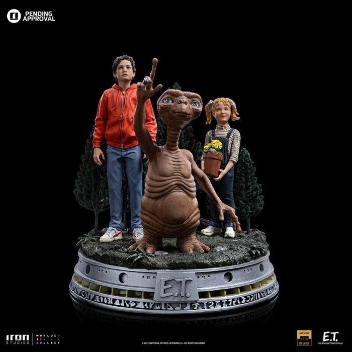 E.T. El Extraterrestre Elliot y Gertie Deluxe Iron Studios - Imagen 2