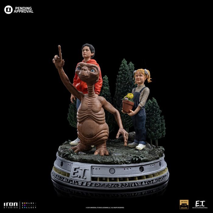 E.T. El Extraterrestre Elliot y Gertie Deluxe Iron Studios - Imagen 3