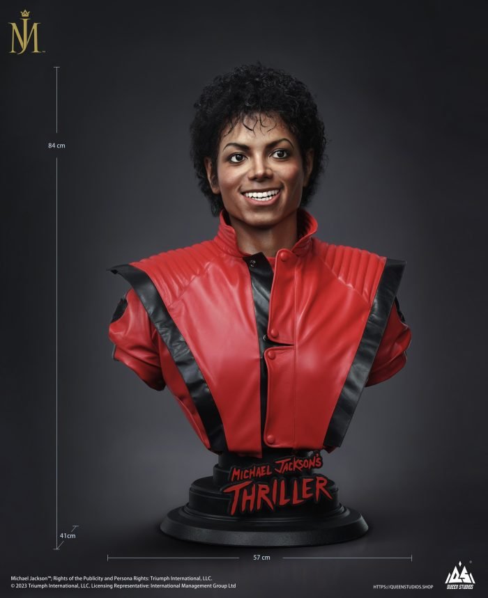 Michael Jackson Thriller Life-Size Bust 1:1 Queen Studios - Imagen 6