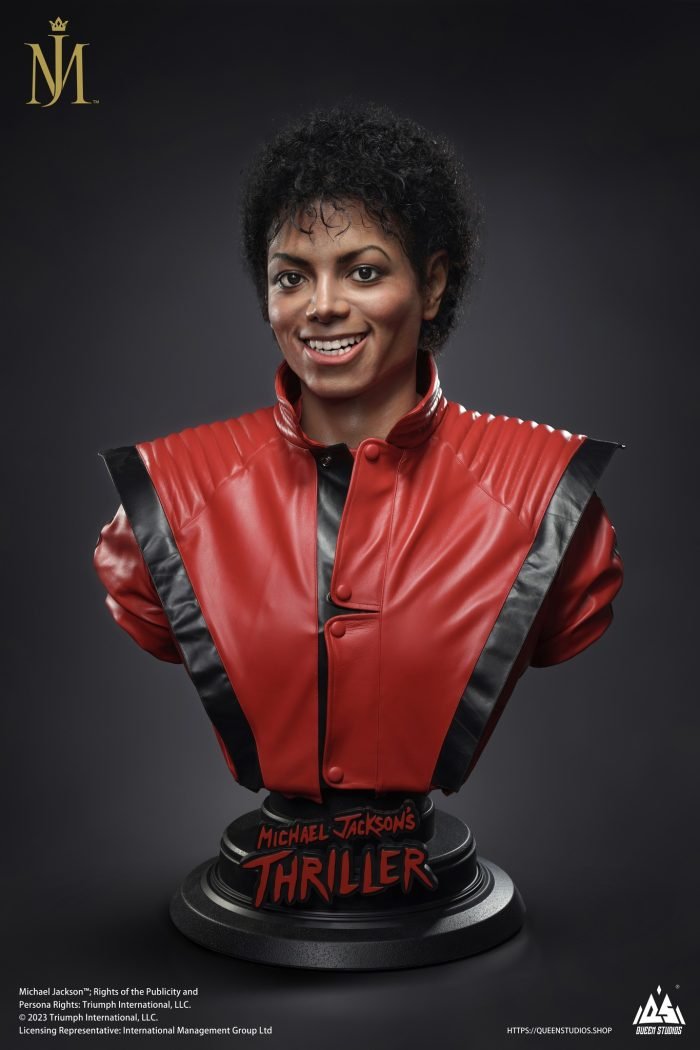 Michael Jackson Thriller Life-Size Bust 1:1 Queen Studios