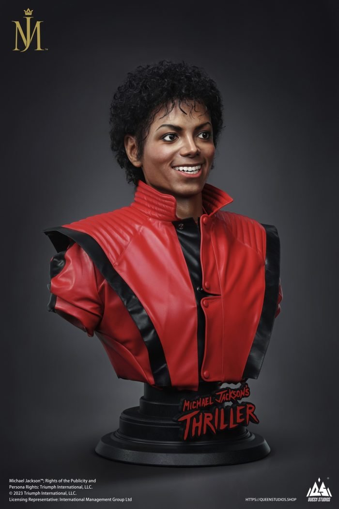 Michael Jackson Thriller Life-Size Bust 1:1 Queen Studios - Imagen 2