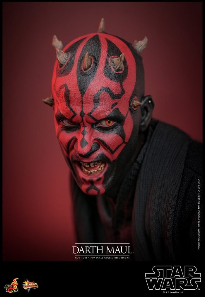 Darth Maul 1:6 The Phantom Menace 25th Anniversary Hot Toys - Imagen 4