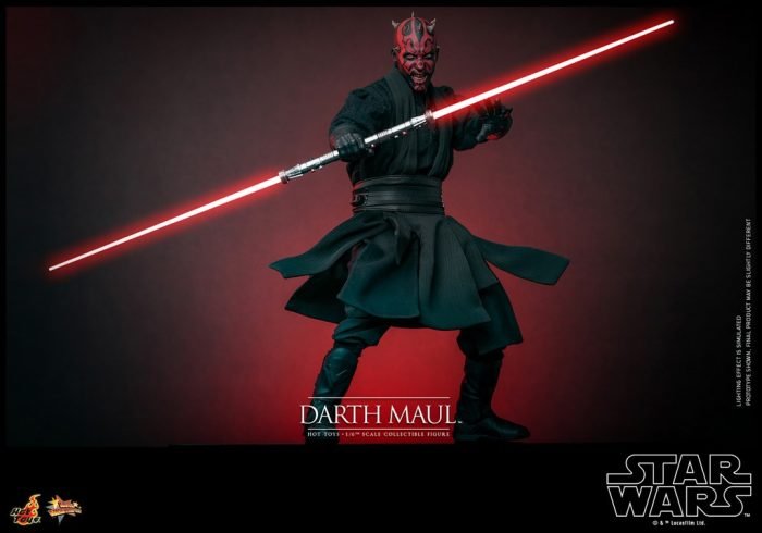 Darth Maul 1:6 The Phantom Menace 25th Anniversary Hot Toys - Imagen 2