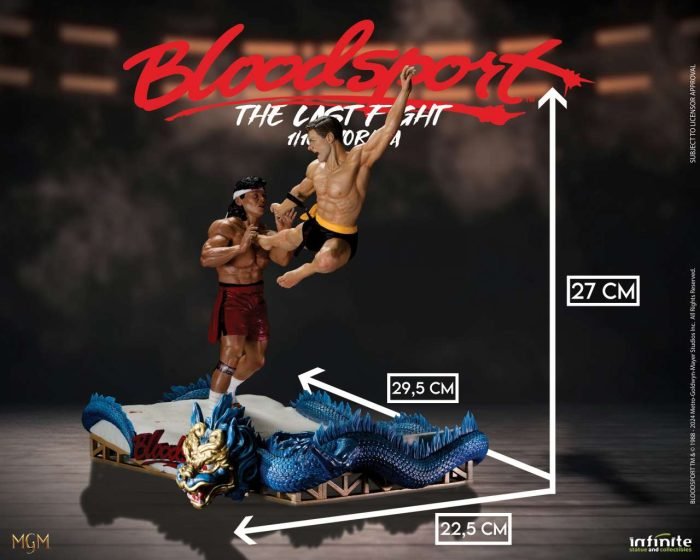 Bloodsport The Last Fight 1:10 Diorama Infinite Statue - Imagen 6