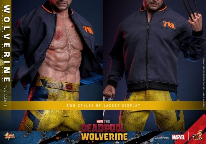 Wolverine TVA Jacket Version 1:6 Hot Toys - Imagen 6