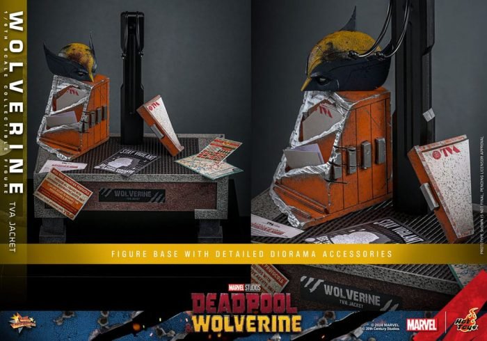 Wolverine TVA Jacket Version 1:6 Hot Toys - Imagen 7