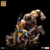 Wolverine vs Juggernaut Deluxe 1:10 Iron Studios - Imagen 6