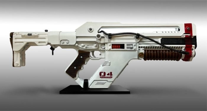 Rifle de Pulso Alien Romulus 1:1 Hollywood Collectibles - Imagen 2