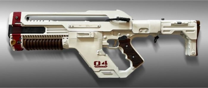 Rifle de Pulso Alien Romulus 1:1 Hollywood Collectibles - Imagen 5