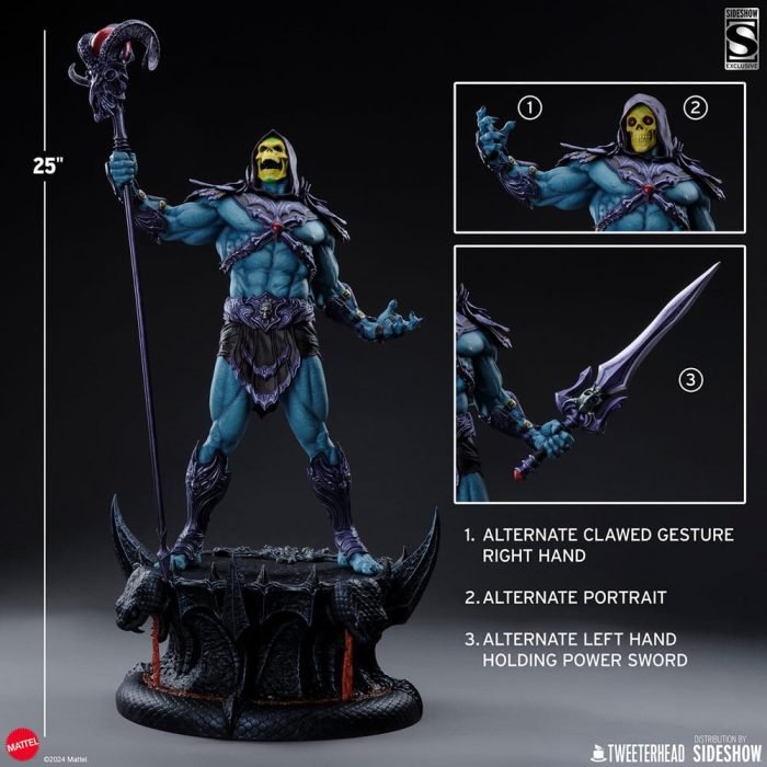 Skeletor Legends Classic Edition 1:5 Maquette Tweeterhead - Imagen 5