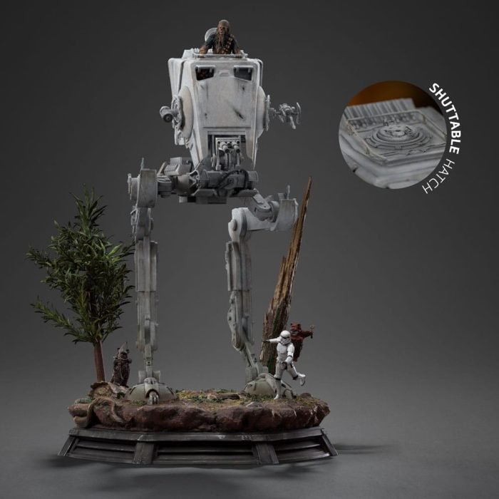 AT-ST y Chewbacca 1:20 Iron Studios