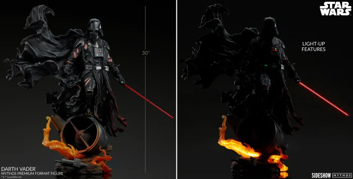 Darth Vader Mythos Premium Format Sideshow - Imagen 4