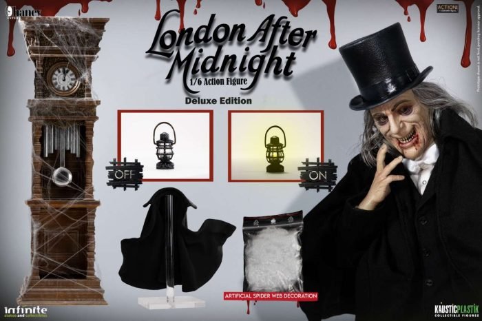 Lon chaney as london after midnight 1:6 Deluxe Infinite Statue - Imagen 5