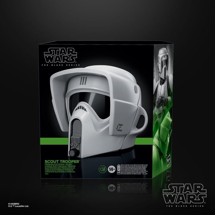 Scout Trooper Casco electrónico Black Series Hasbro - Imagen 6