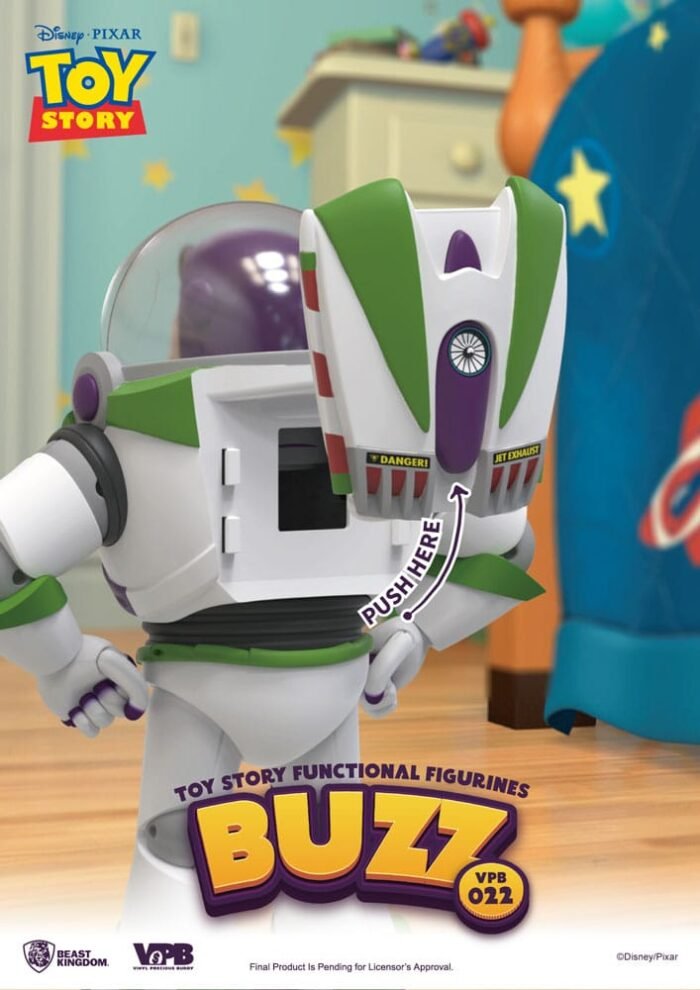 Buzz Lightyear Toy Story Pvc Beast Kingdom - Imagen 5