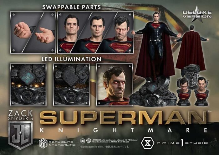 Superman Knightmare 1:3 Deluxe Bonus Prime 1 Studio - Imagen 8