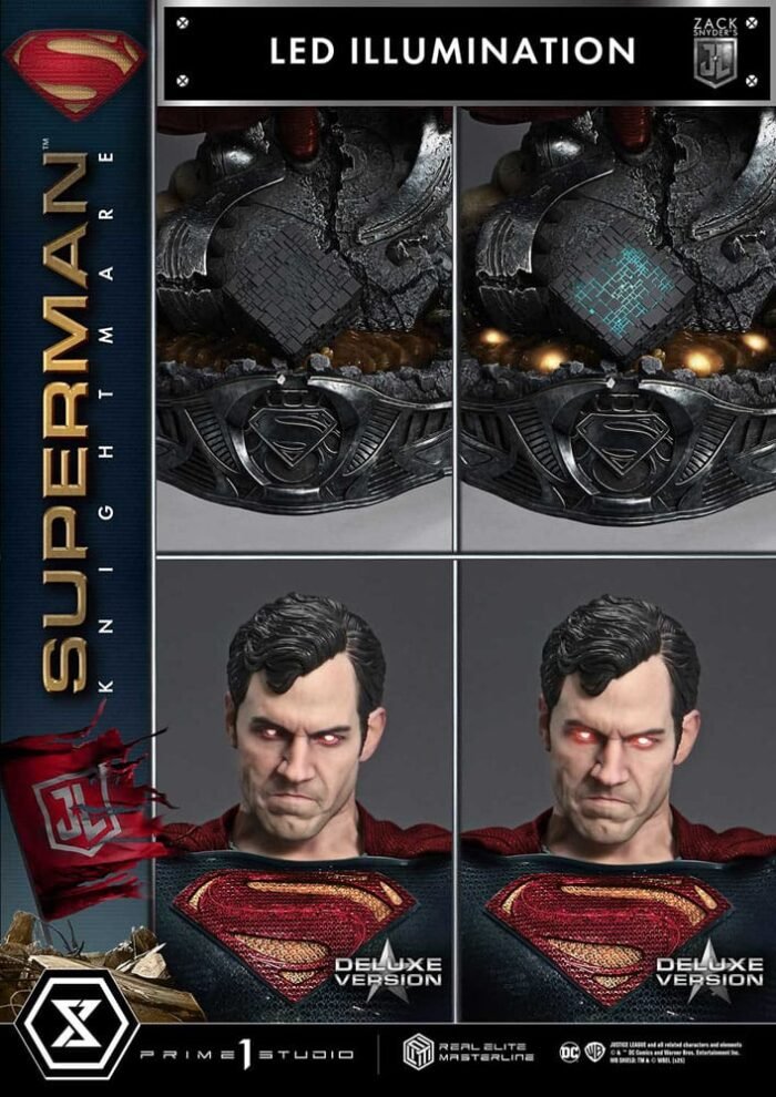 Superman Knightmare 1:3 Deluxe Bonus Prime 1 Studio - Imagen 9