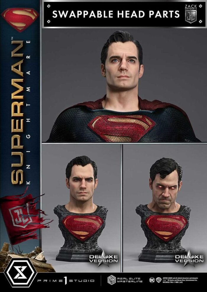 Superman Knightmare 1:3 Deluxe Bonus Prime 1 Studio - Imagen 10