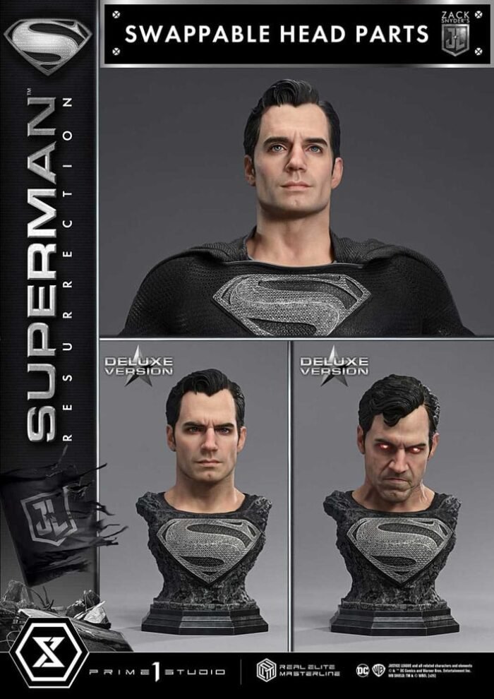 Superman Resurrection 1:3 Deluxe Bonus Prime 1 Studio - Imagen 7