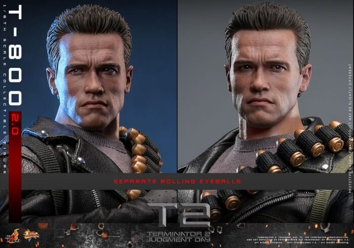 Terminator 2 T-800 2.0 1:6 Hot Toys - Imagen 10