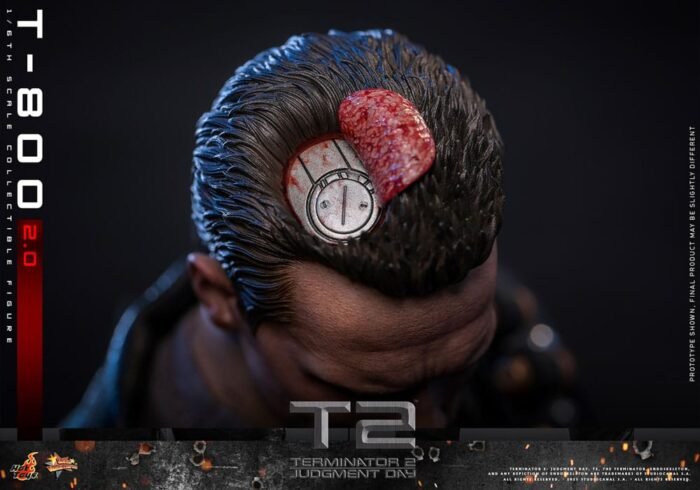 Terminator 2 T-800 2.0 1:6 Hot Toys - Imagen 7