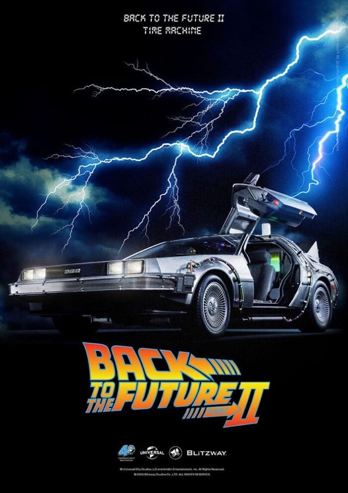 Delorean 1:6 Regreso al futuro 2 Blitzway - Imagen 5