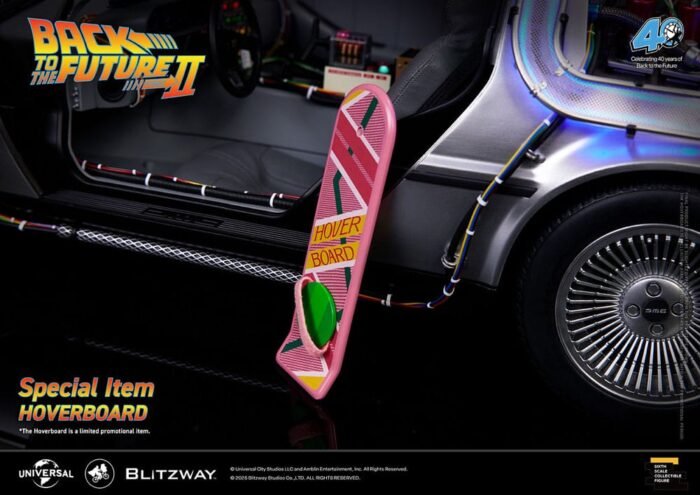 Delorean 1:6 Regreso al futuro 2 Blitzway - Imagen 8