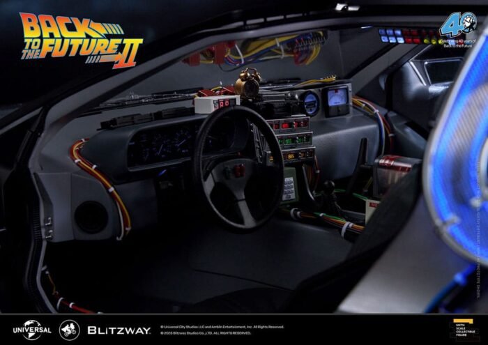 Delorean 1:6 Regreso al futuro 2 Blitzway - Imagen 10