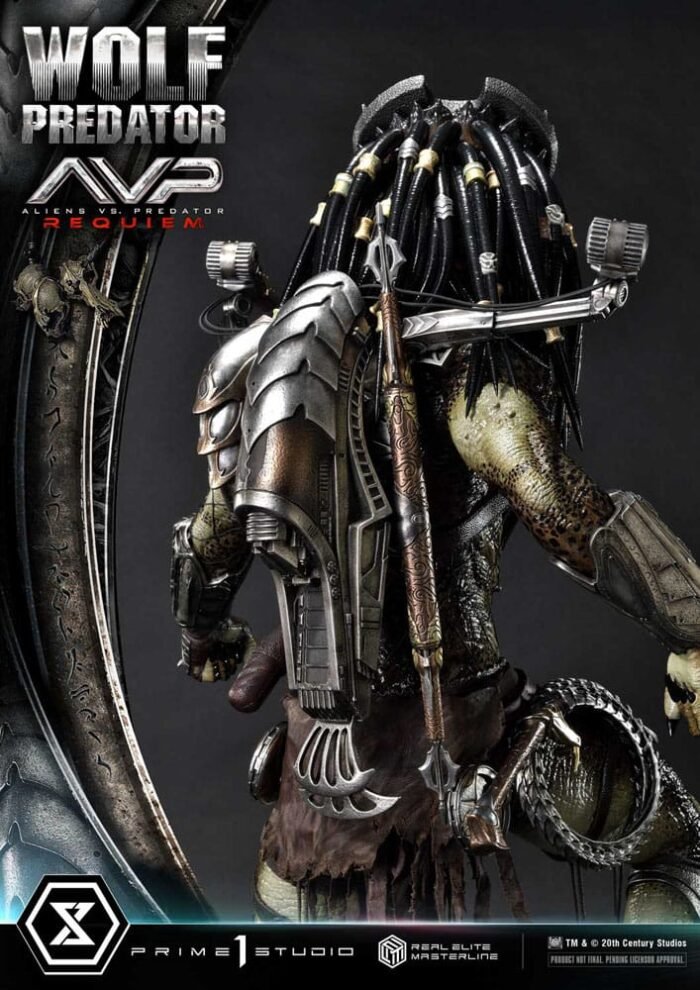 Wolf Predator 1:3 Alien Vs Predator Requiem Prime 1 Studio - Imagen 8