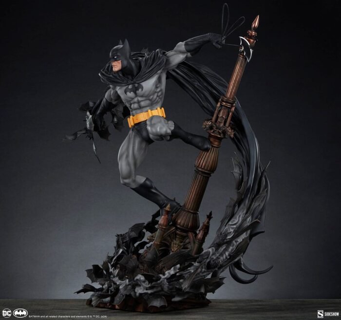 Batman Black Variant Exclusive Premium Format Sideshow - Imagen 2