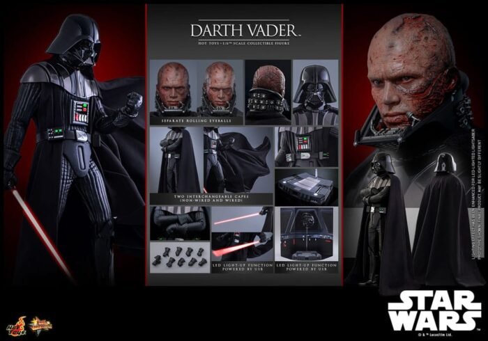 Darth Vader Collector edition 1:6 Star Wars Hot Toys - Imagen 8