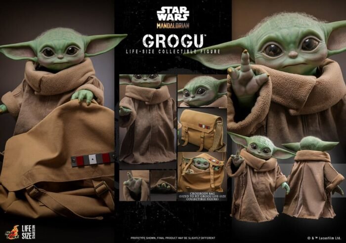 Grogu Baby Yoda Life Size 1:1 Star Wars Hot Toys - Imagen 13