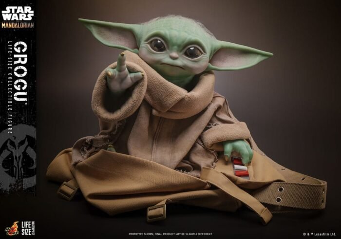 Grogu Baby Yoda Life Size 1:1 Star Wars Hot Toys - Imagen 6