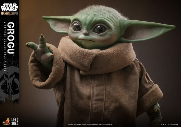 Grogu Baby Yoda Life Size 1:1 Star Wars Hot Toys - Imagen 7