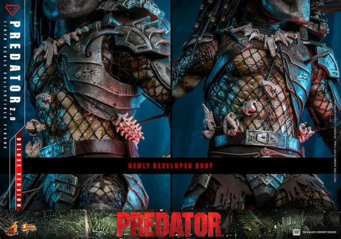 Predator 2.0 Deluxe Version 1:6 Hot Toys - Imagen 8