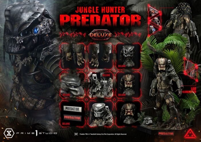 Predator Jungle Hunter Deluxe Bonus 1:3 Prime 1 Studio - Imagen 8