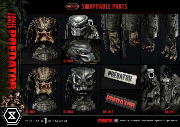 Predator Jungle Hunter Deluxe Bonus 1:3 Prime 1 Studio - Imagen 7