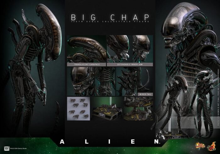 Alien Big Chap 1:6 Hot Toys - Imagen 7