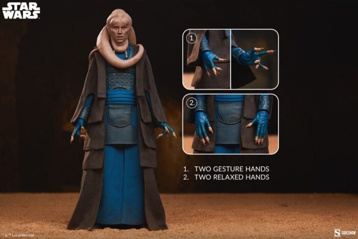 Bib Fortuna 1:6 Star Wars Sideshow - Imagen 3