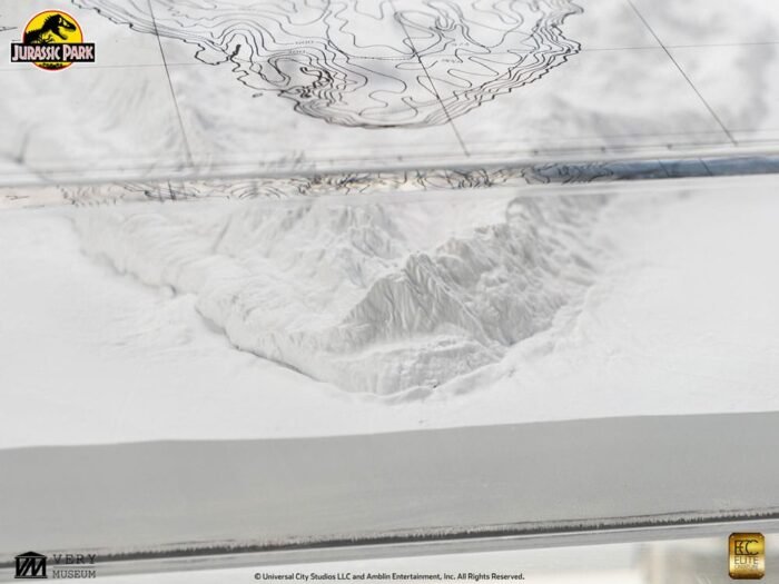 Mapa topográfico Isla Nublar Jurassic Park Elite Creature - Imagen 6