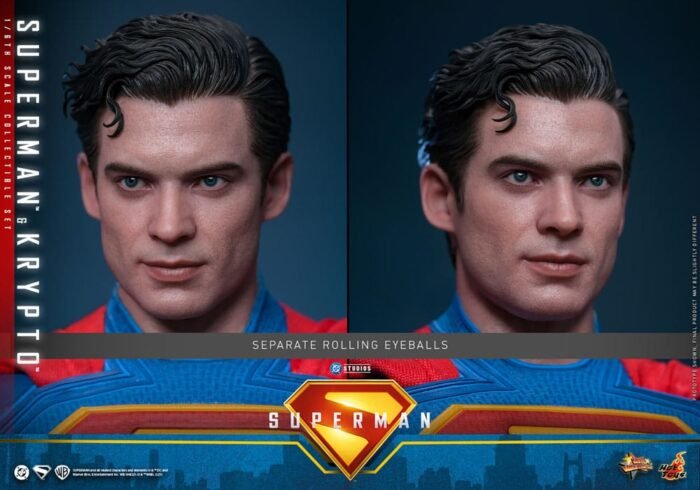 Superman 2025 & Krypto 1:6 Hot Toys - Imagen 6