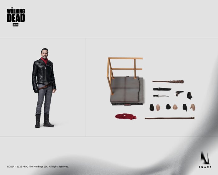 Negan Smith 1:6 The Walking Dead Inart Queen Studios - Imagen 7