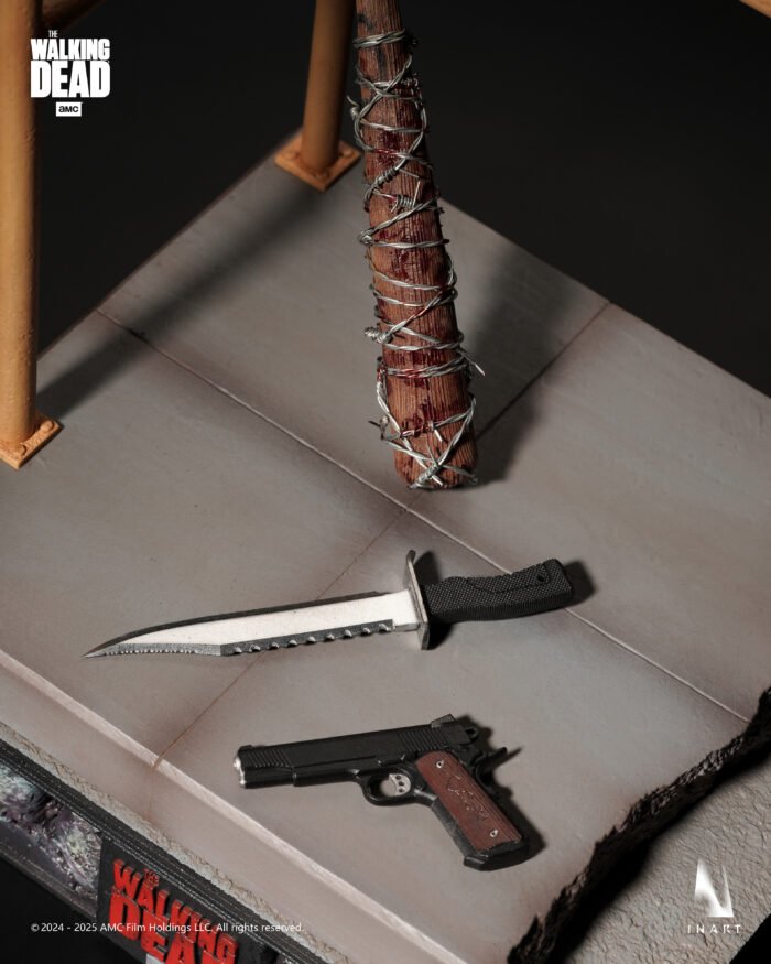 Negan Smith 1:6 The Walking Dead Inart Queen Studios - Imagen 6