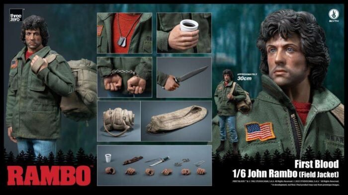 Rambo first blood 1:6 Threezero - Imagen 5