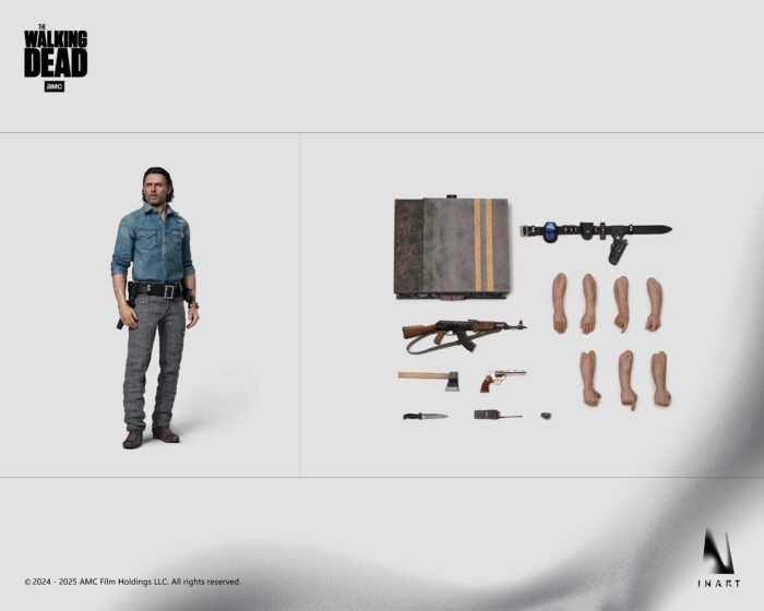 Rick Grimes 1:6 The Walking Dead Inart Queen Studios - Imagen 8
