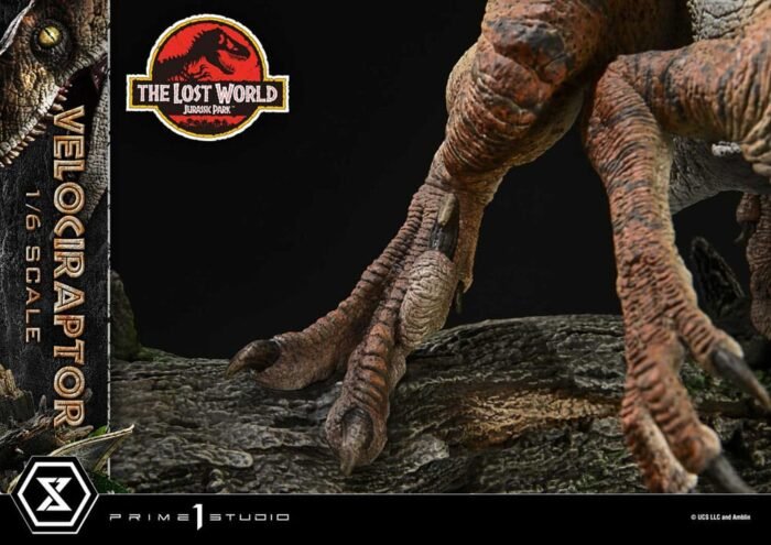 Velociraptor 1:6 Jurassic Park II Prime 1 Studio - Imagen 4