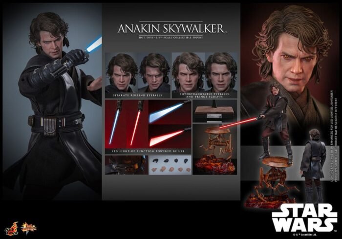 Anakin Skywalker 1:6 La venganza de los Sith Hot Toys - Imagen 8