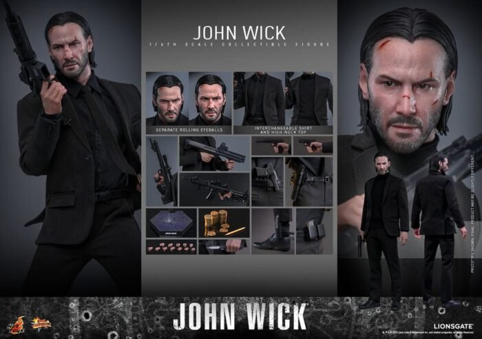 John Wick 1:6 Hot Toys - Imagen 7